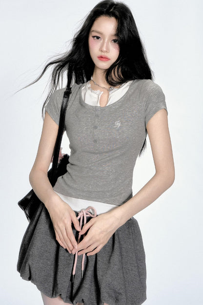 Tencel Tee & Skirt Set-Up