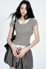 Maglia grigio chiaro