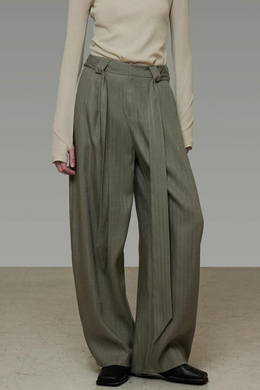 Wide Fall Drape Pants