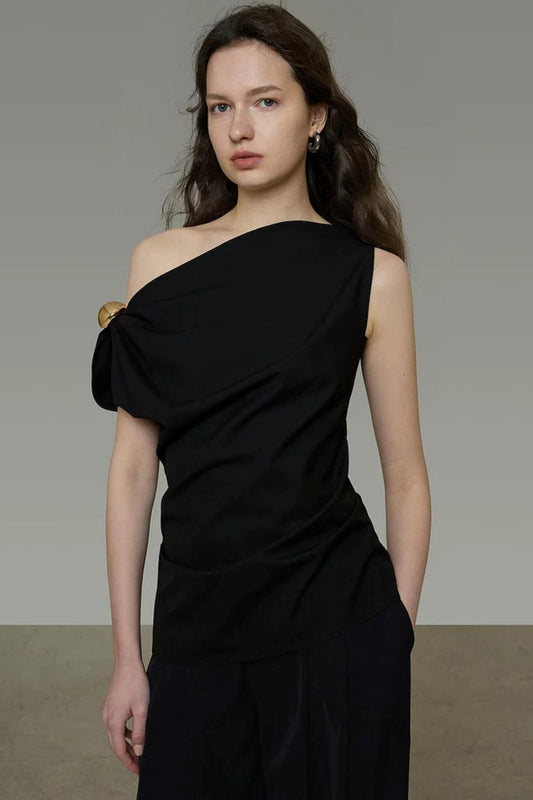 Off-Shoulder Slim Top