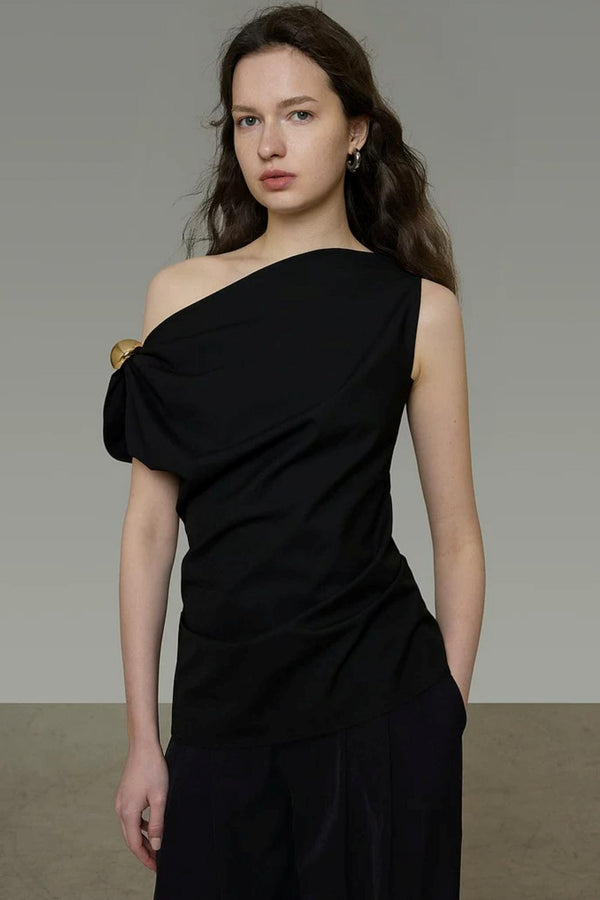 Off-Shoulder Slim Top