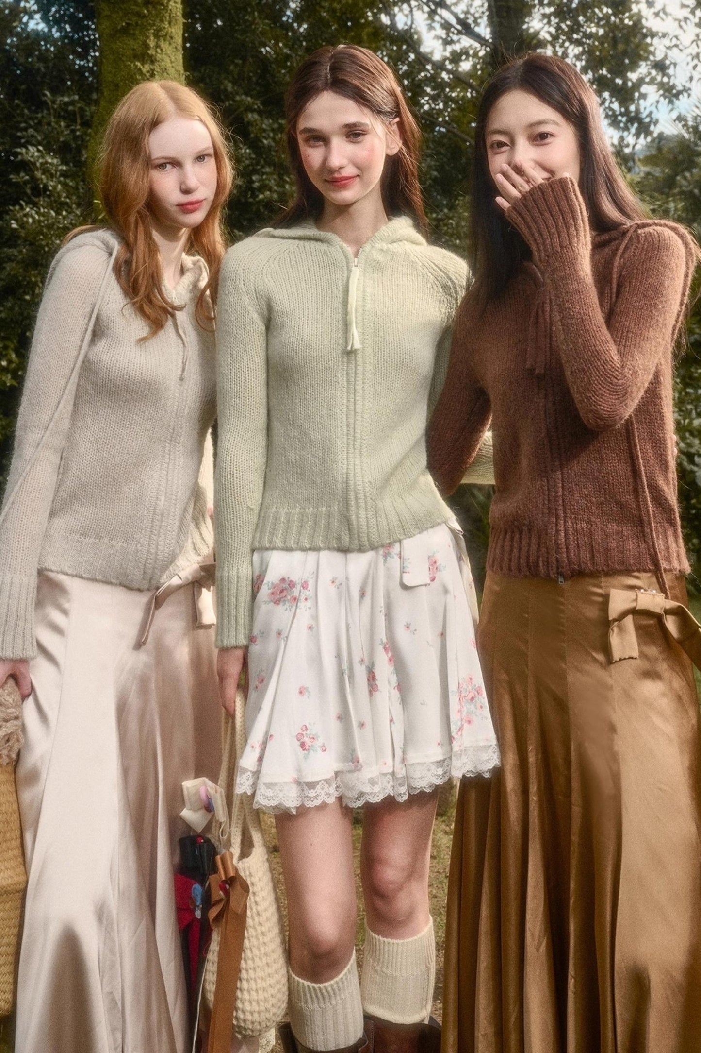 Shiny Satin Maxi Skirt