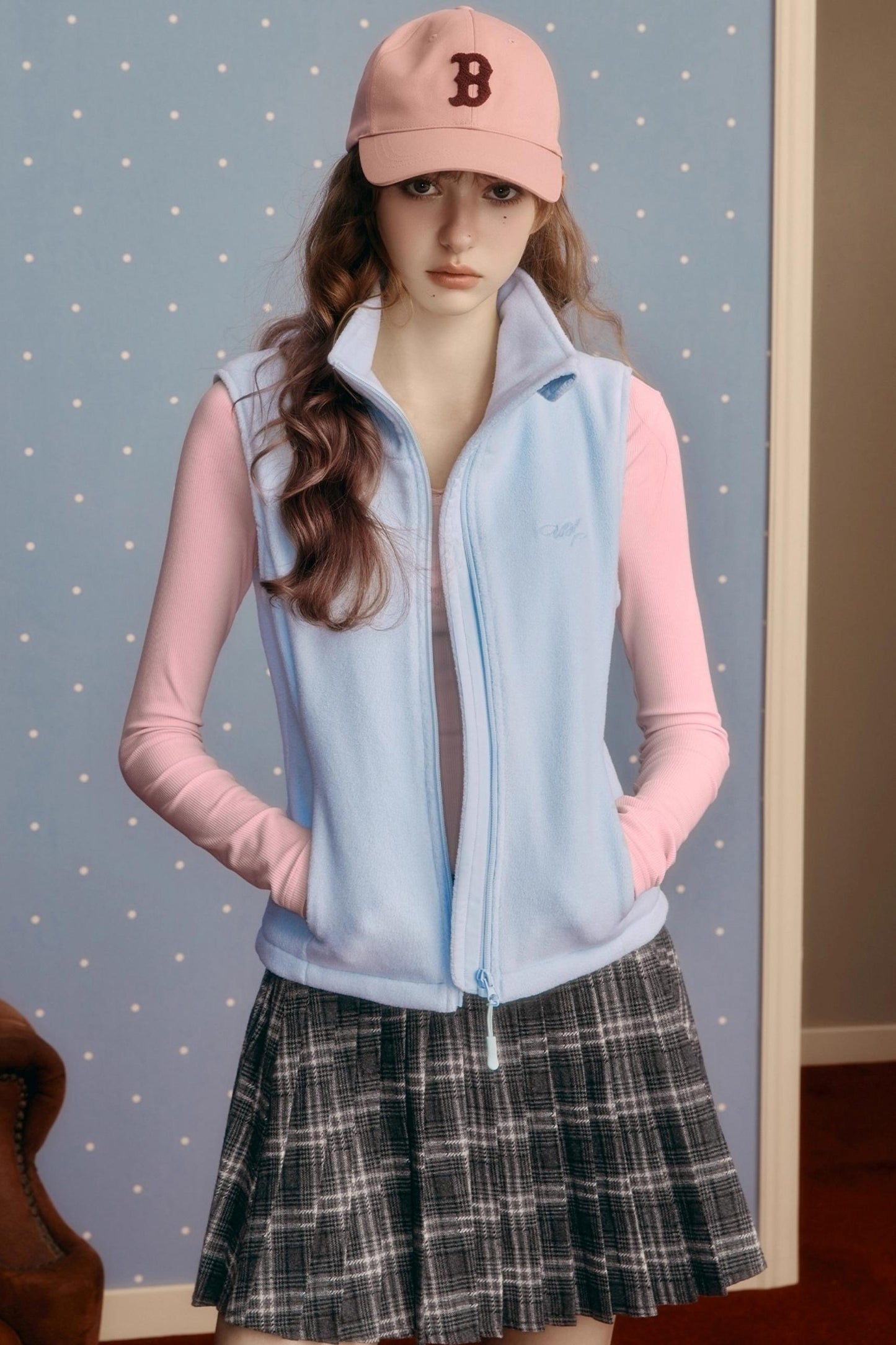 Winter Slim Zipper Vest