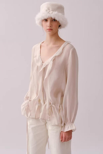 Reversible Faux Fur Beret Hat