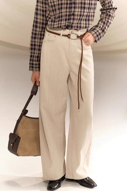 Twilight Apricot Twill Trousers