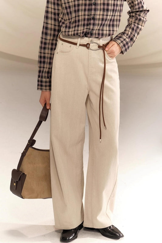 Twilight Apricot Twill Trousers