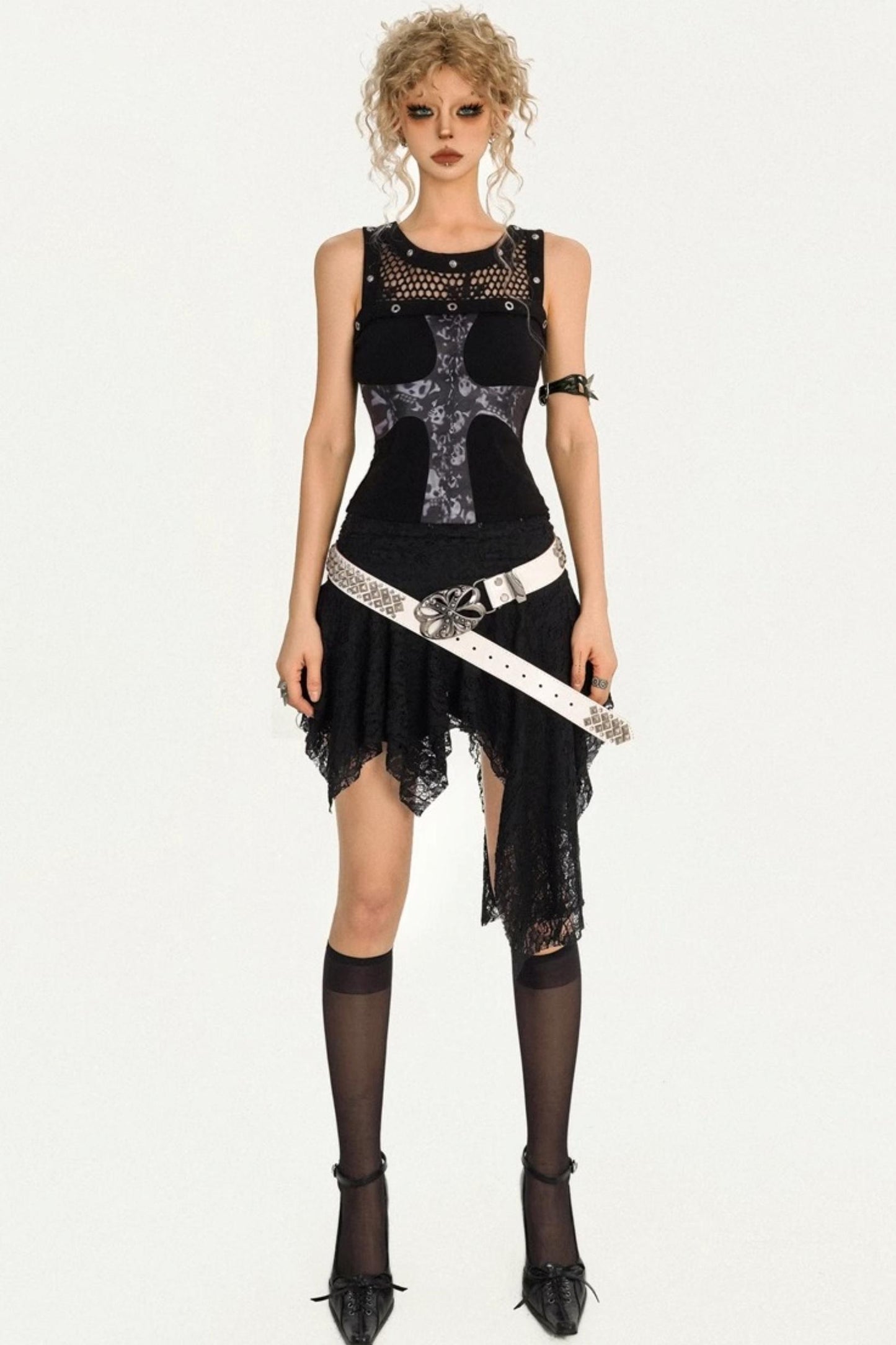 Cool Dark Cross Vest