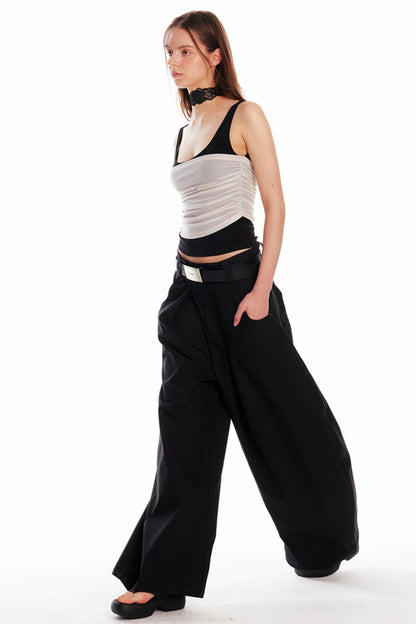 Summer Wide-Legged Pants