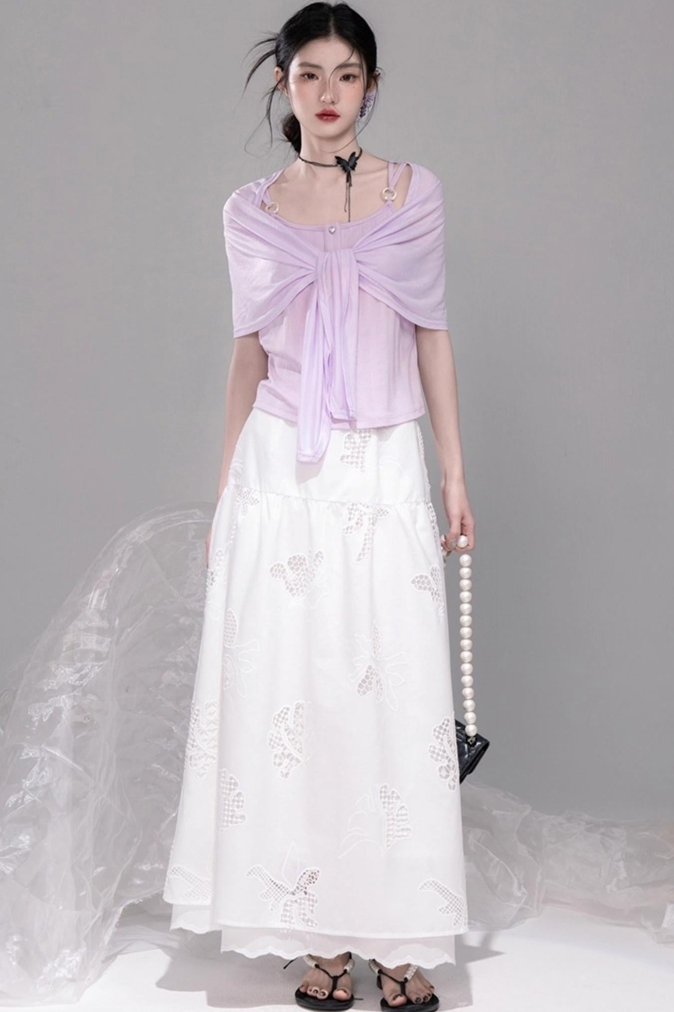 Cool Lily Two-Piece Top Set