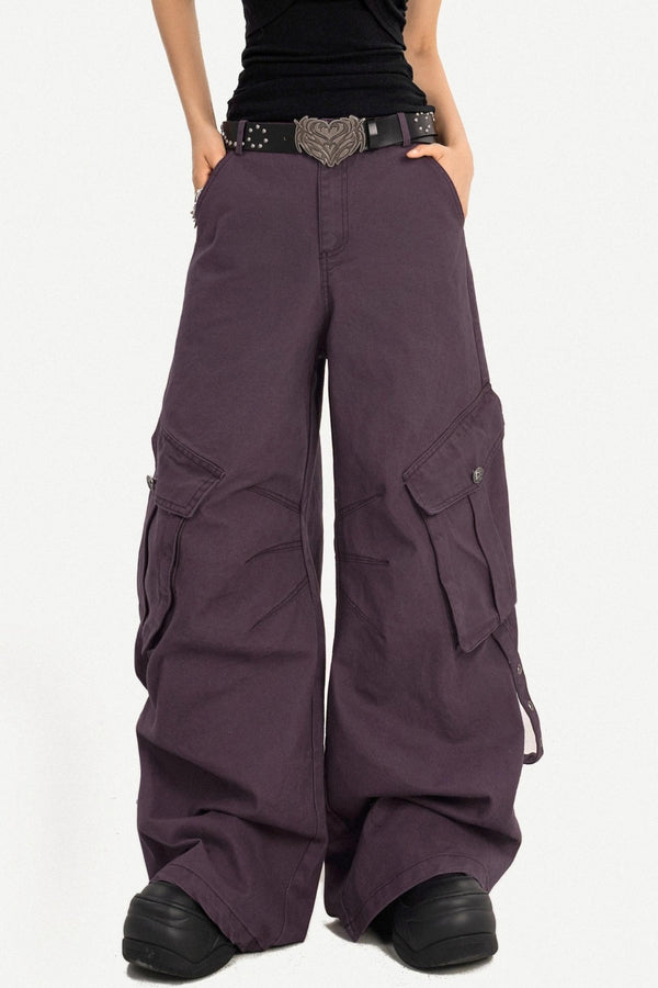 American Retro Multi-Pocket Cargo Pants