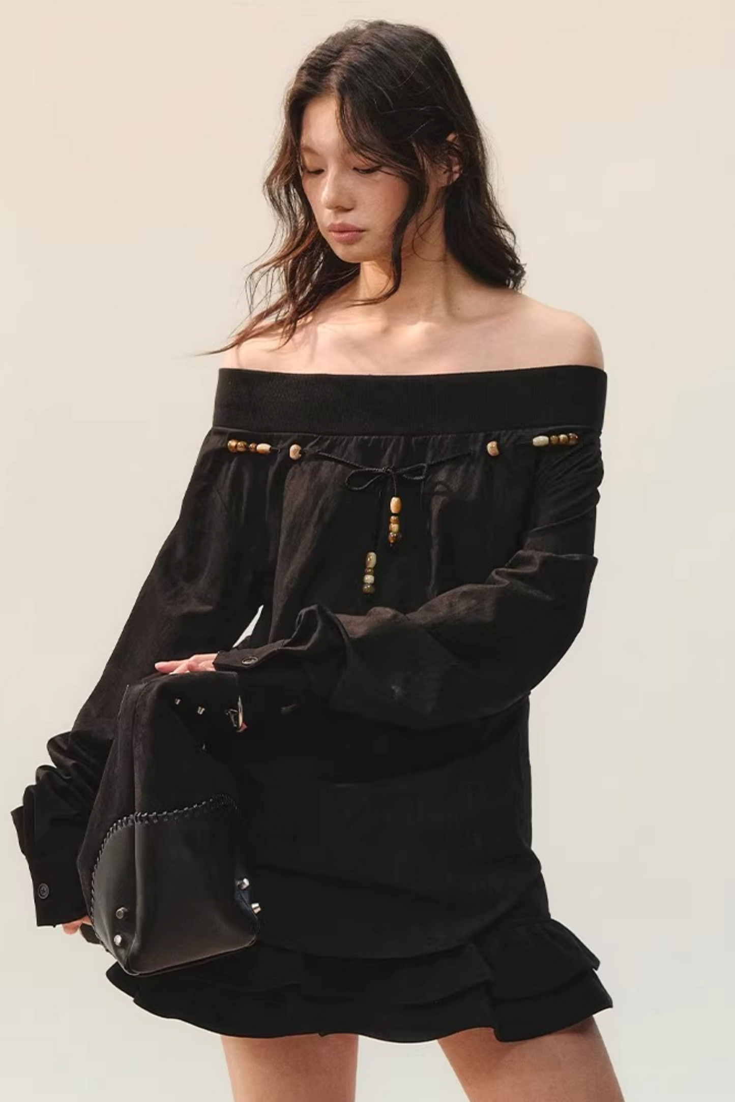 Vintage Beaded Patchwork Blouse