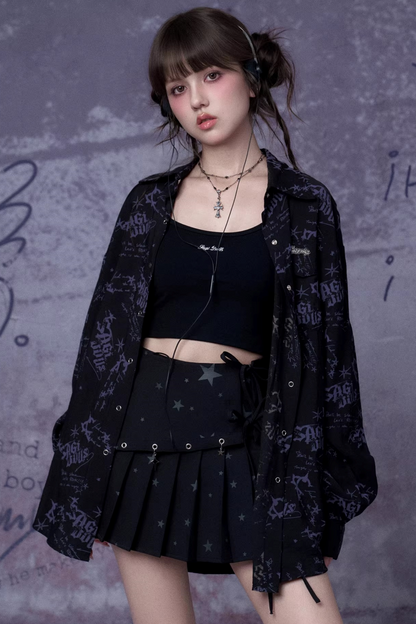 Youthful Spirit Printed Blouse