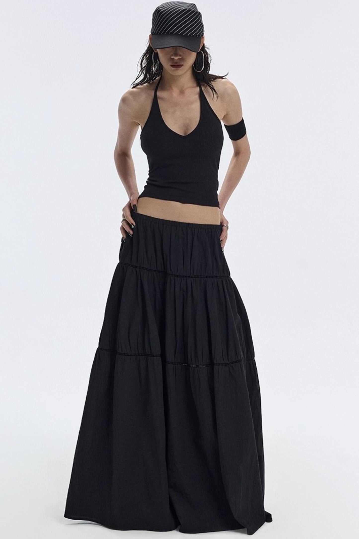 Deep Black Slim Vest