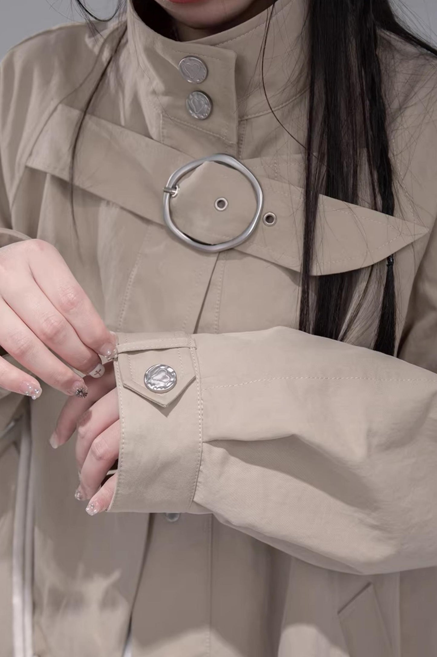 Milk Tea Brown Cape Coat