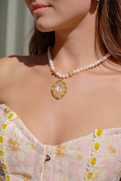Lacemade Baroque Pearl Necklace