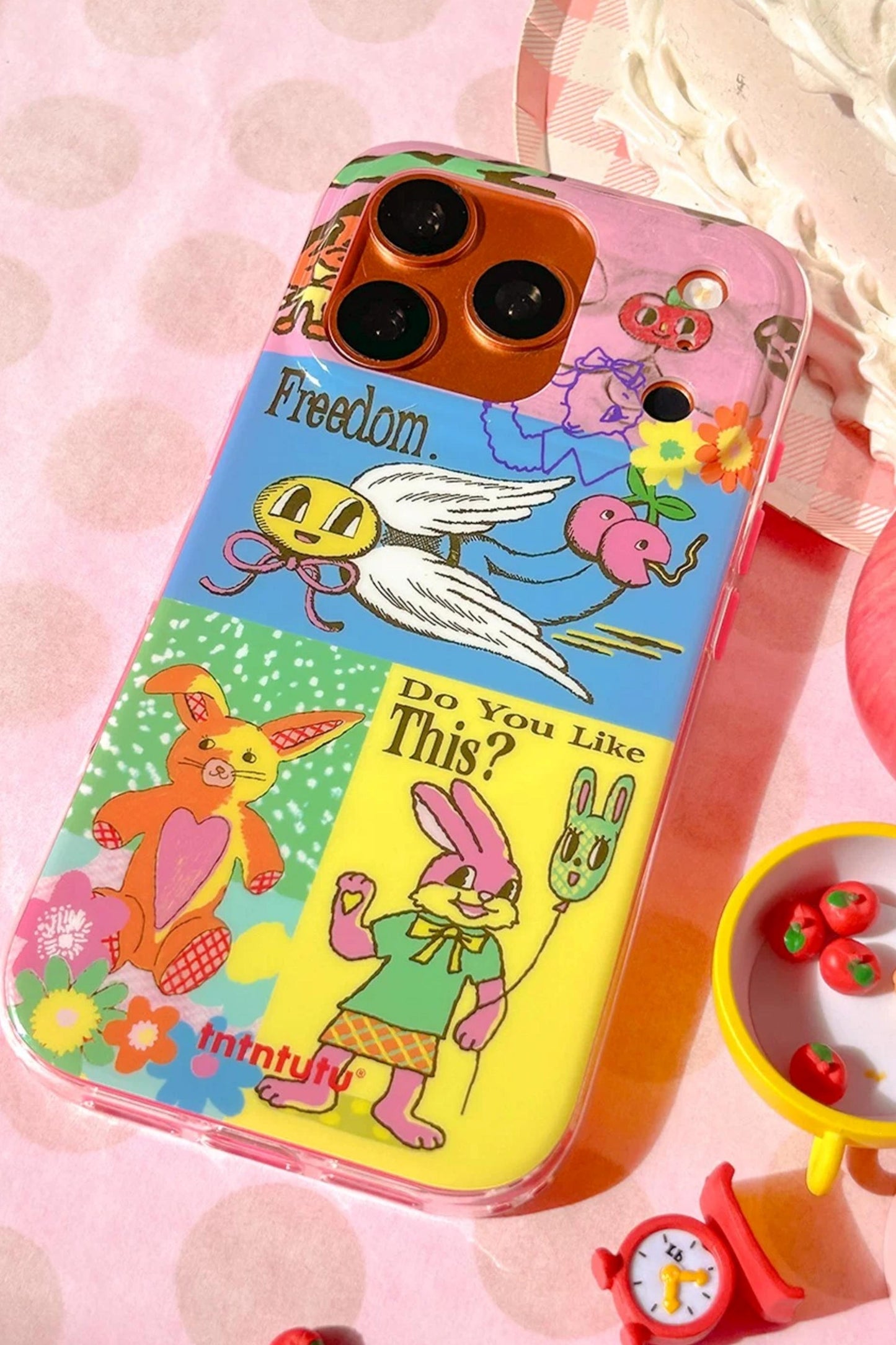 Cartoon Heart iPhone Case