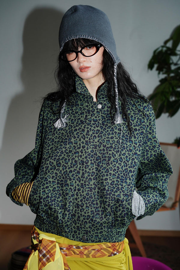 Solid Retro Short Casual Jacket