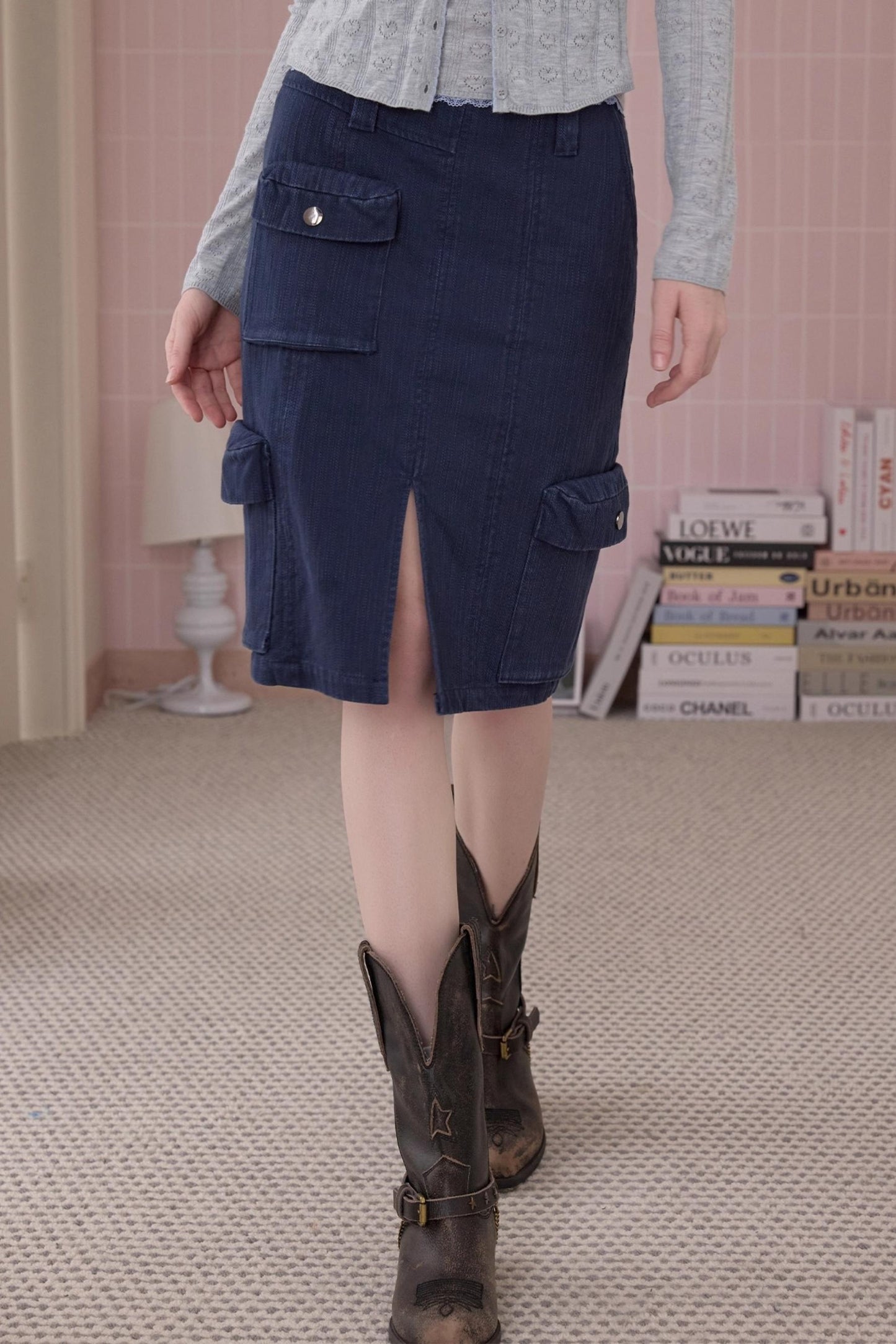 Autumn Style Straight Skirt