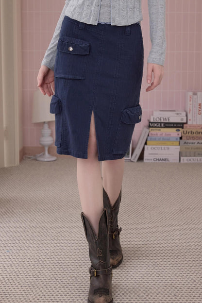 Autumn Style Straight Skirt