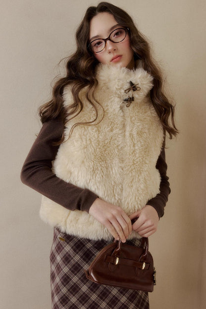 Sweet Berry Reversible Vest Jacket