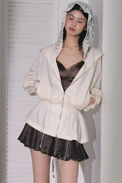 Moonlight Ripple Hooded Jacket