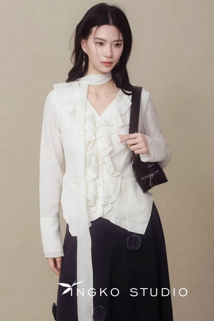 Ingko Moon Ribbon Top
