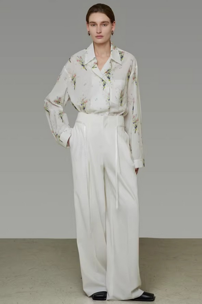Romantic Floral Blouse