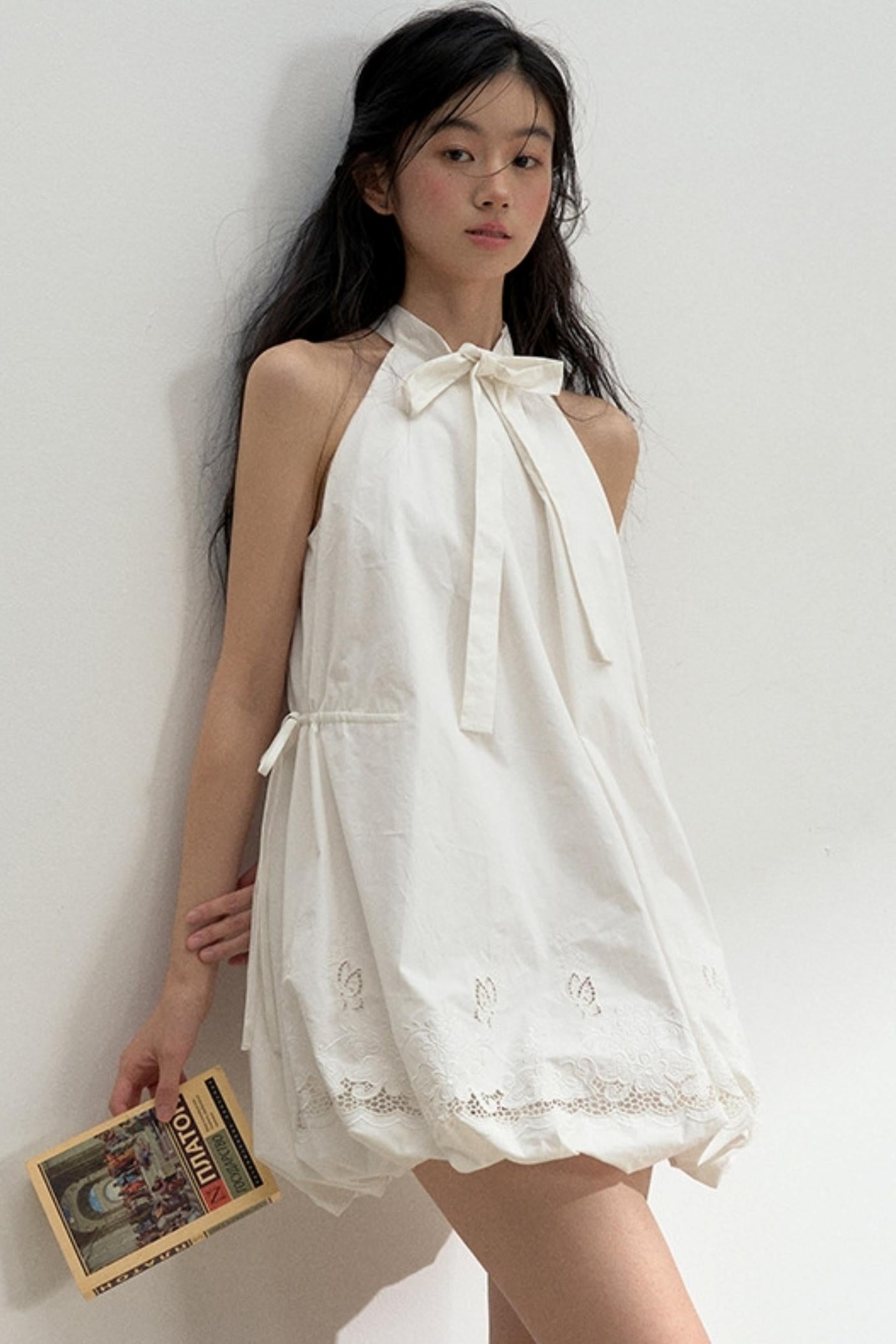 Sleeveless Floral Dress