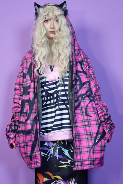 Winter Cotton Hooded Jacket