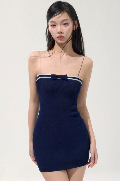 Sweet Knit Strap Dress