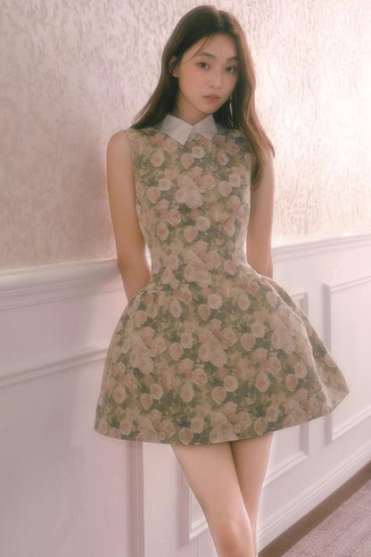 Rose Sleeveless Dress