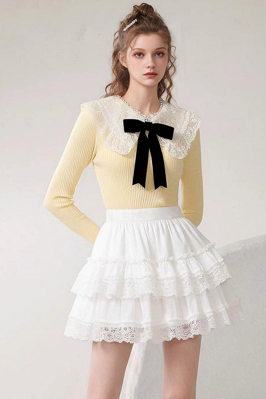 Sweet Doll Neck Top Set-Up