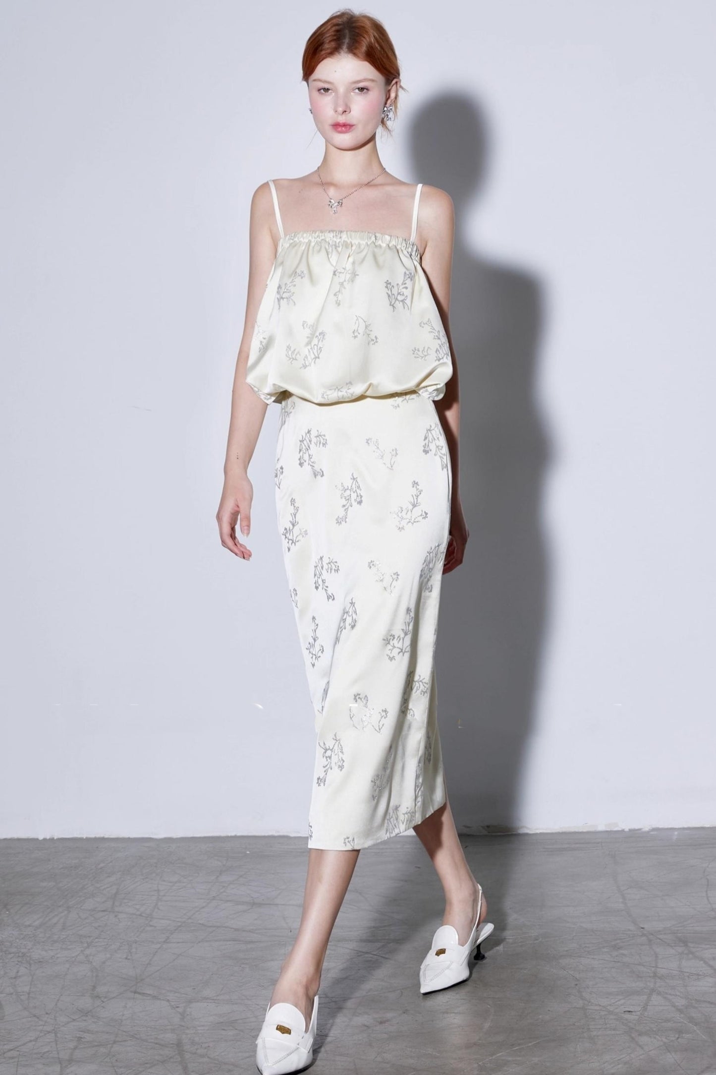 Silver Branches Luxury Suit Set-Up