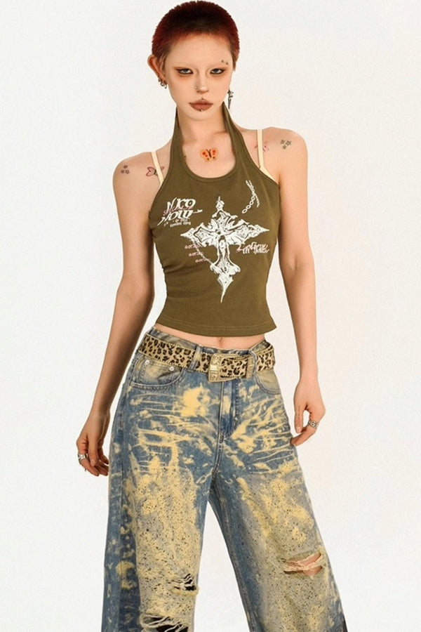 American Vintage Halterneck Top