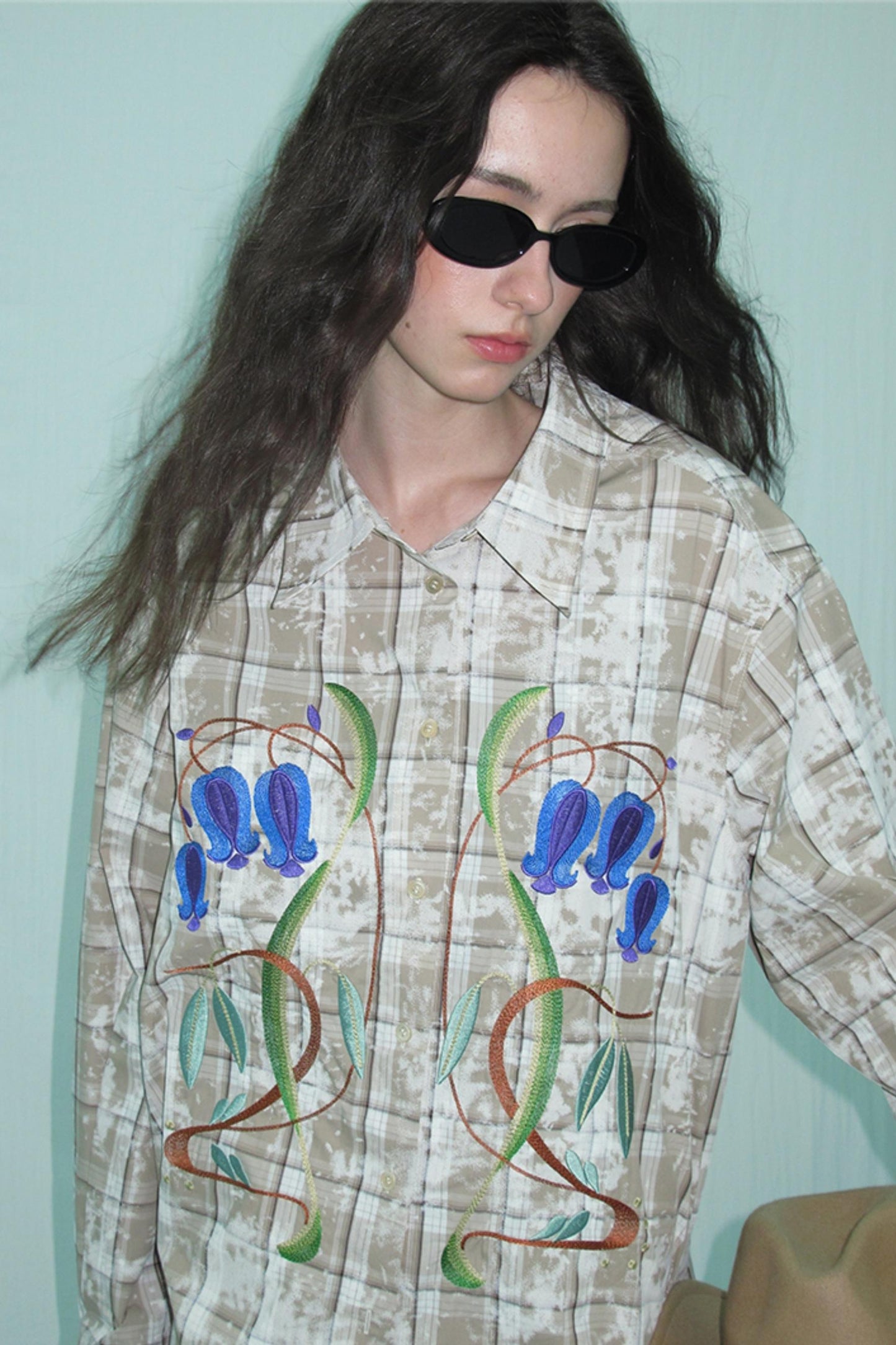 Cotton Print Tie-Dye Shirt