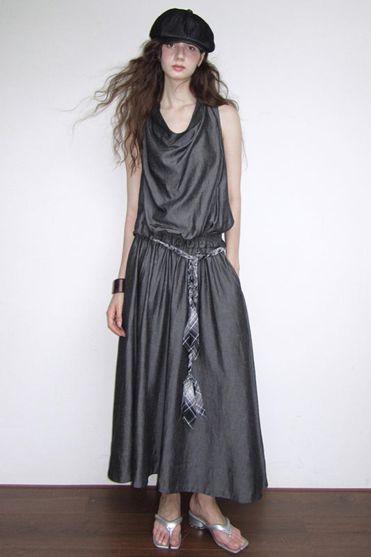 Harbor Tencel Swing Dress