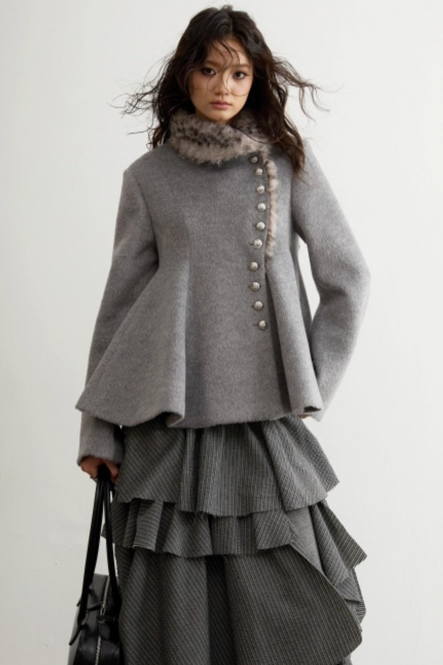 Retro Leopard Wool Top