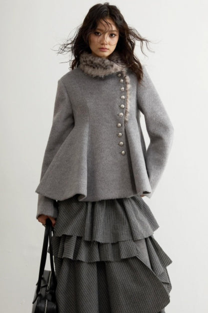 Retro Leopard Wool Top