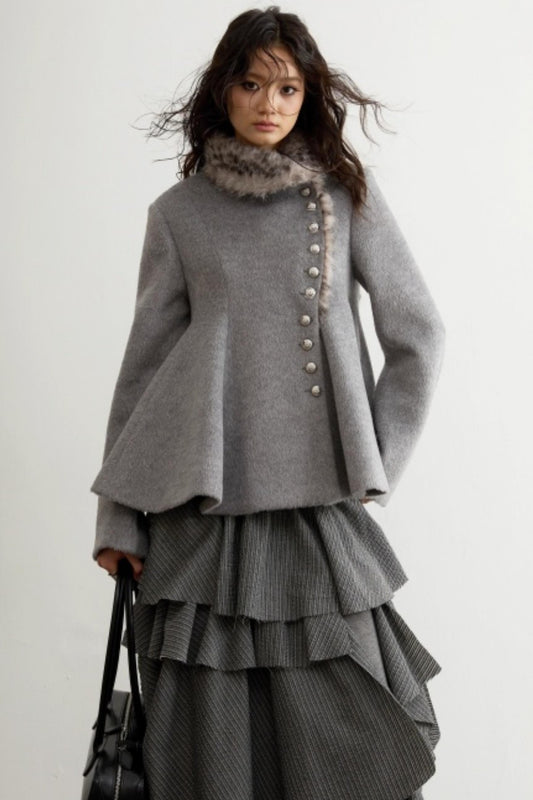 Retro Leopard Wool Top