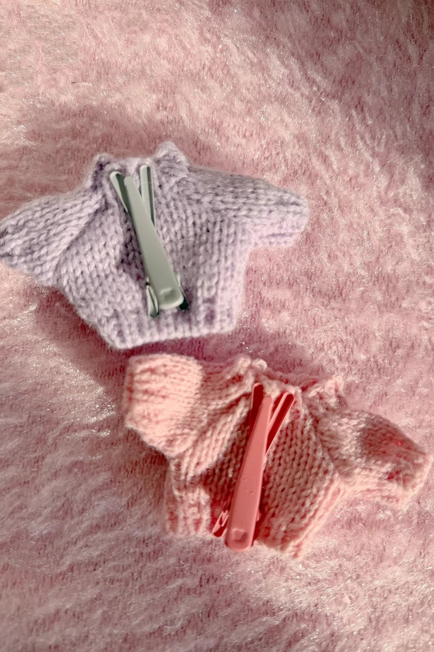 Strawberry Knit Hair Accessories