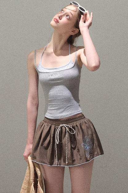 Summer Embroidered Camisole