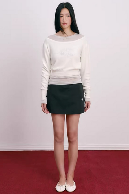 Merino Wool Shimmer Sweater