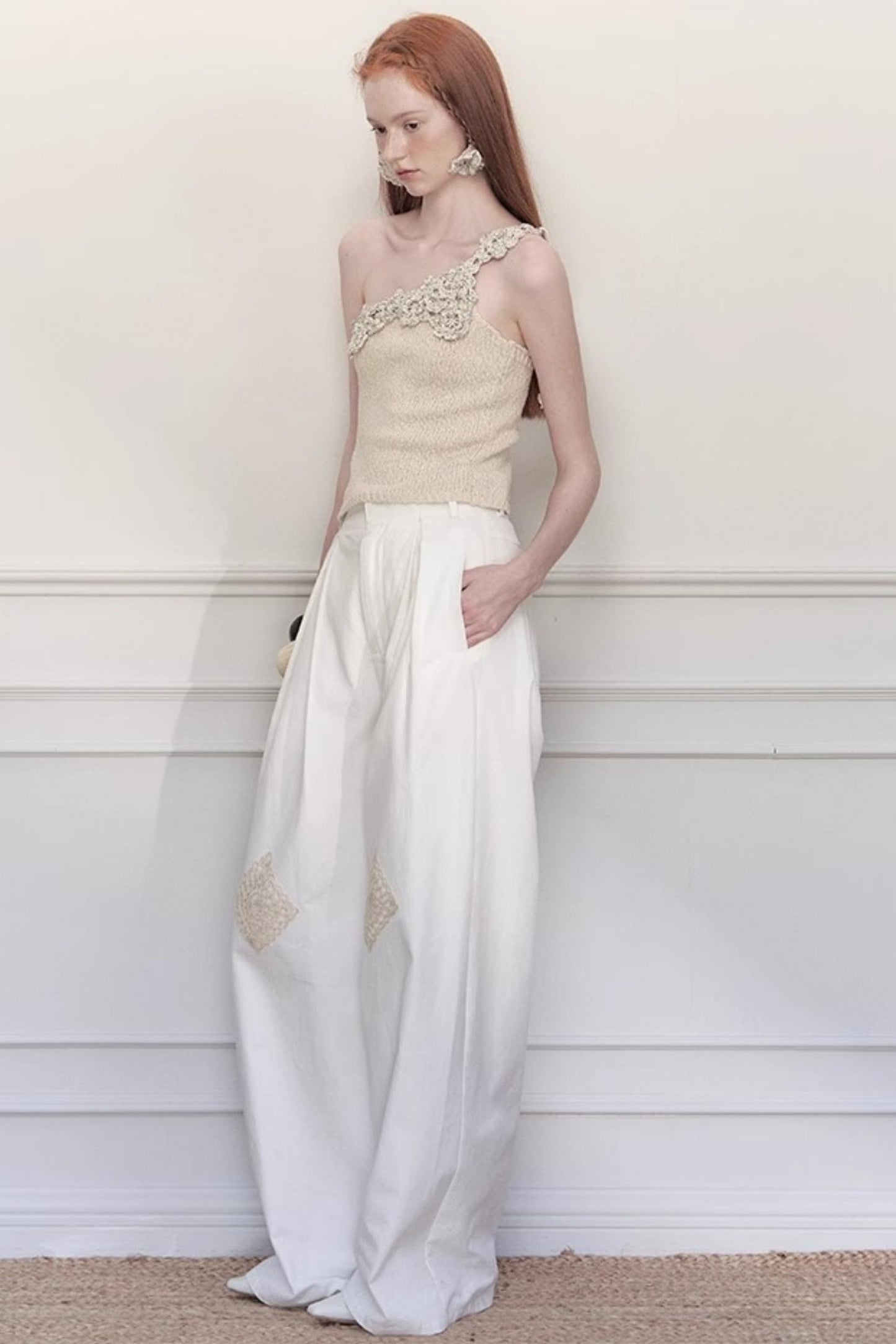 Bamboo Ribbon Summer Bustier Top