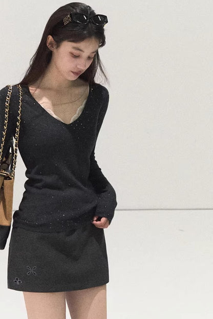 Dreams of the Stars Wool Knitwear Top