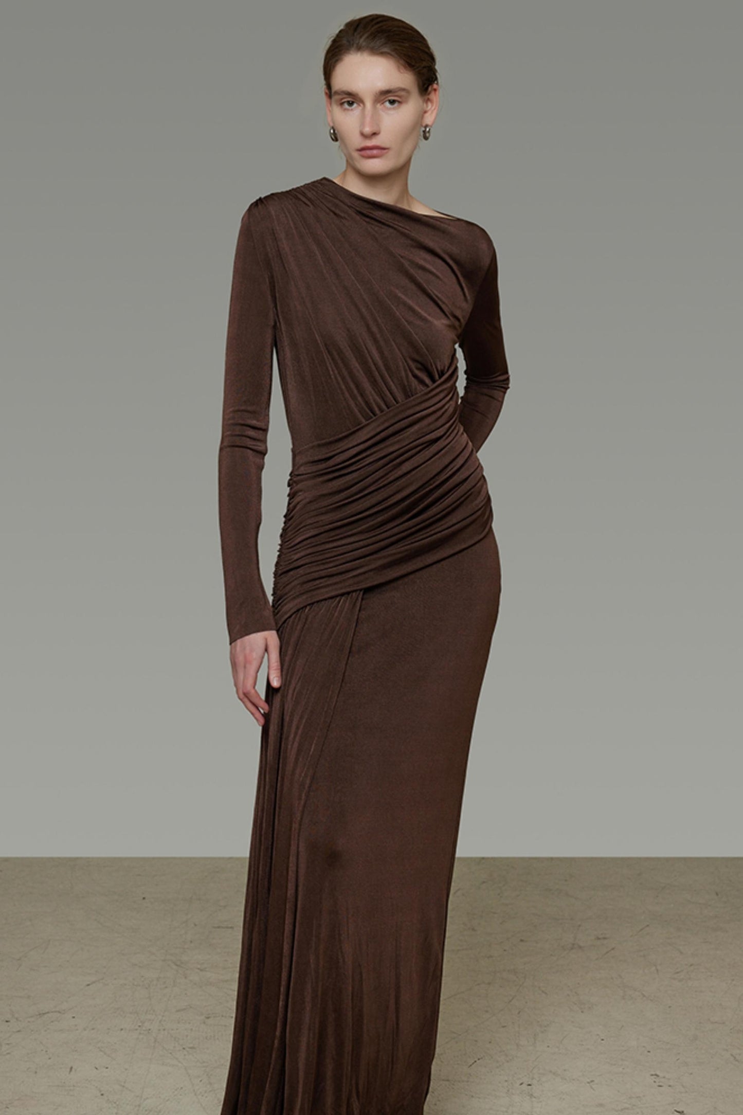 Slim Autumn Long Dress