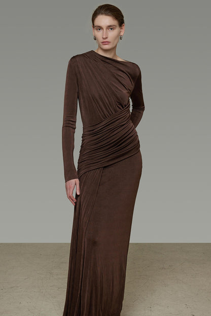 Slim Autumn Long Dress