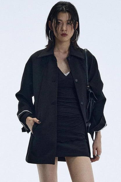 Black Silhouette Jacket