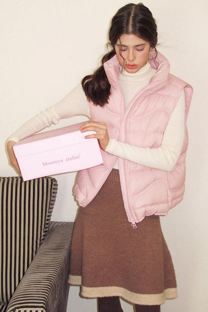 Moonlight Irregular Down Vest