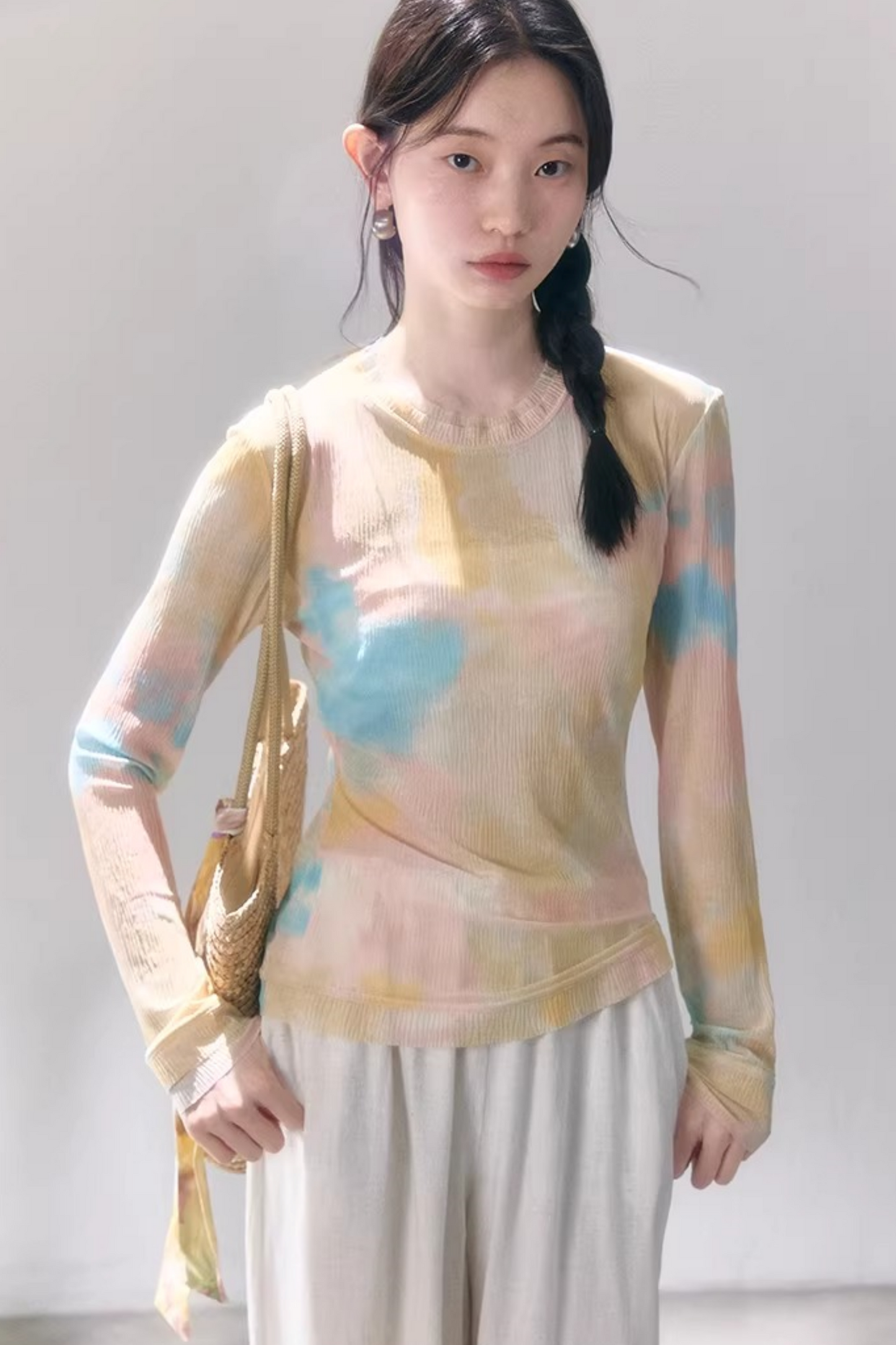 Gradient Mesh Blouse