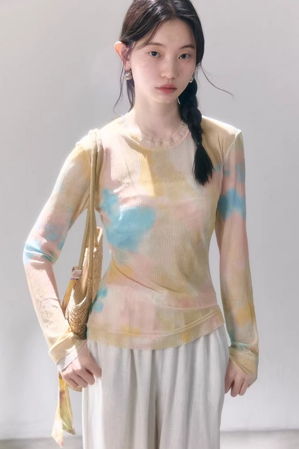 Gradient Mesh Blouse
